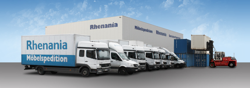 Rhenania Möbelspedition Moers. Umzug mit Konzept